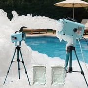 LANGXUN 600W Blue Foam Cannon with Tripod Stand & 2 packs Foam Powder, Portable Foam Machine for Pool, Birthday and Summer Outdoor Events