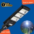 thumbnail image 1 of LANGY 90W Solar Street Lights 20000 Lumens Outdoor, 180 LED Chips LED Solar Power Street Light with PIR Motion Sensor Dusk to Dawn Outdoor Solar Lighting for Street, Garden, Yard, 1 of 9