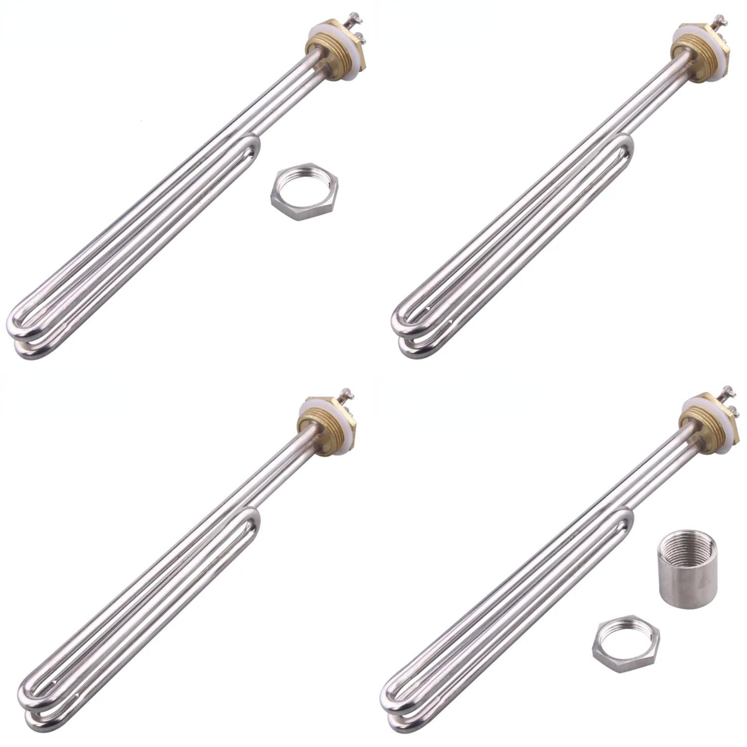 LANHSM Efficient LongLasting High 1” BSP AC Electrical Fold Back Heating Brass Flange Immersion