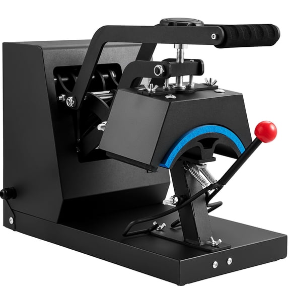 LANKANG 4-in-1 Clamshell Cap Heat Press Machine Digital LCD Sublimation Transfer for Custom Hats