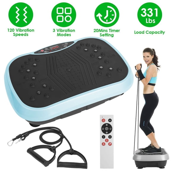 LANKANG Home Vibration Fitness Plate Fat Burning Lymphatic Drainage Machine