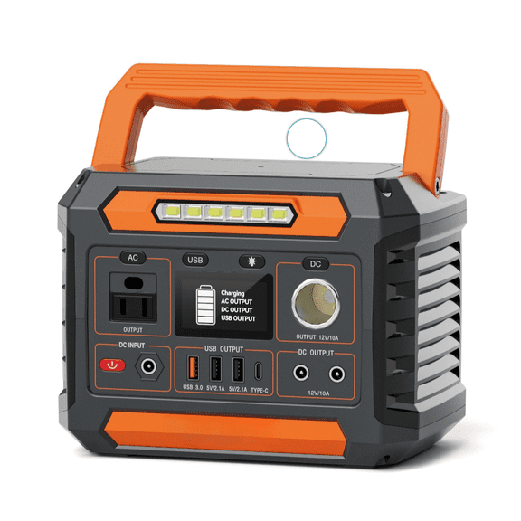 LANKANG Portable Emergency Backup Power Supply With Multi Output Ports LED Lighting For Outdoor Camping CPAP Use