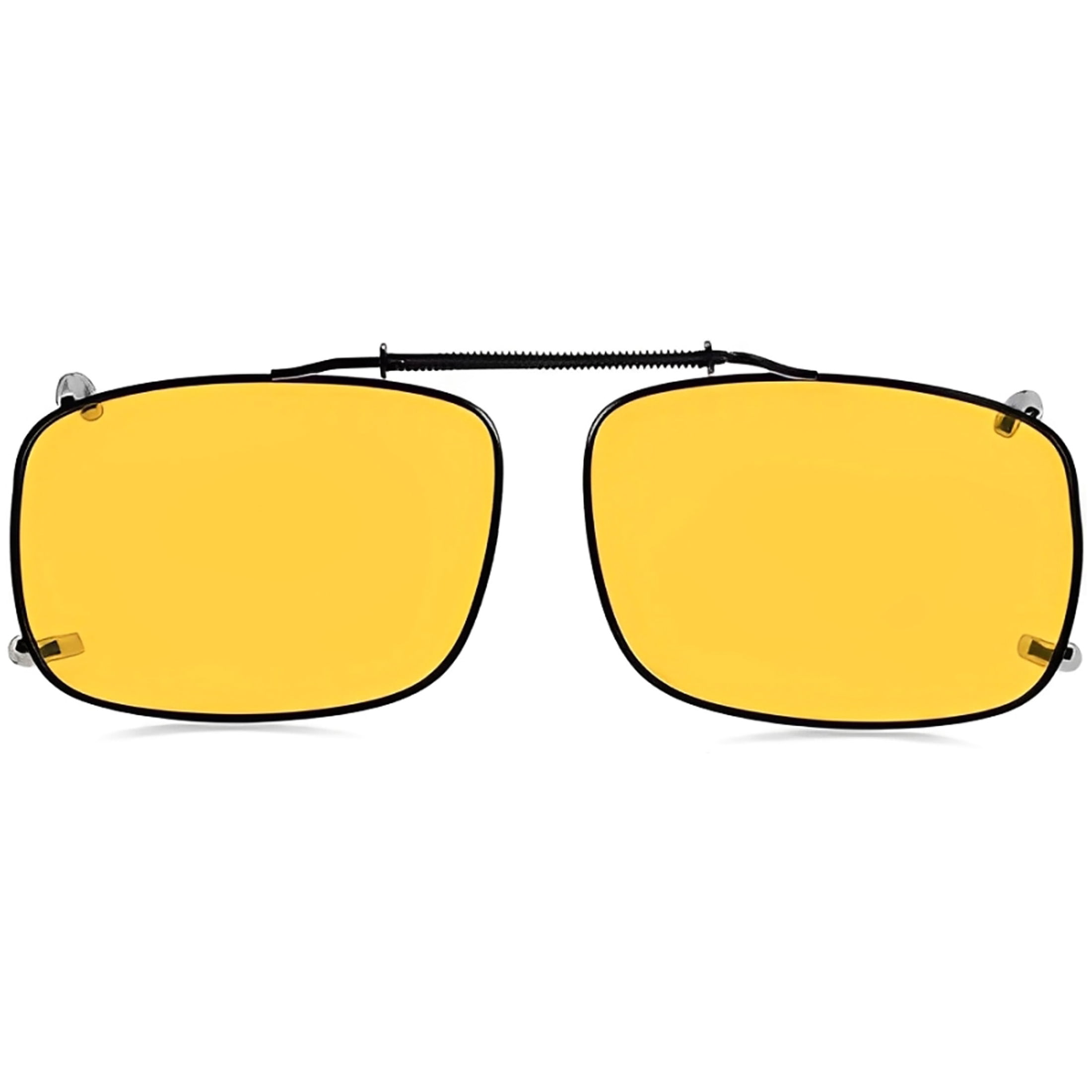 Spring Simple Drawing Metal LANLANG Polarized Clip On Sunglasses With Spring Draw Bar for Men,Anti ...