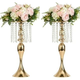 Acrylic Vases Wedding Centerpieces Decorative Flower Arrangement Stand for  Desk Decor 80cm x 20cm