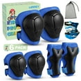 thumbnail image 1 of LANNEY Kids Knee Pads and Elbow Pads Set, Toddler Knee Pads for Kids with Wrist Guard 3 in 1 Protective Gear Set for Youth Boys Girls Scooter, Cycling, Skateboard, Riding Sports, 1 of 7