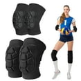 thumbnail image 1 of LANNEY Knee Pads and Elbow Pads Set for Adults, 4 Pack Soft Anti-Slip Breath Protectors Collision Avoidance, Support for Volleyball, Climbing, Outdoor Sport Large, 1 of 11