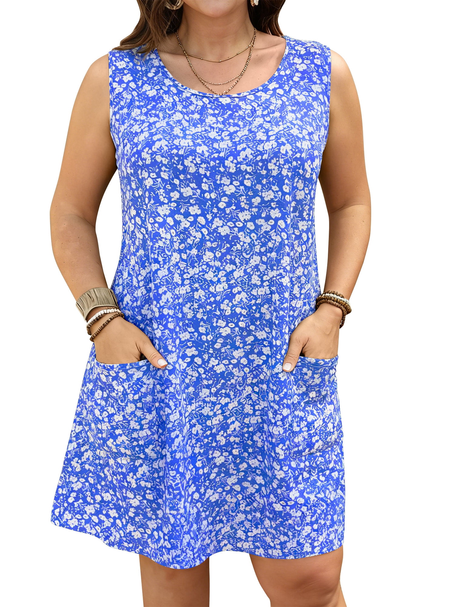 Zenana Graceful Flare Dress with Pockets in Charcoal