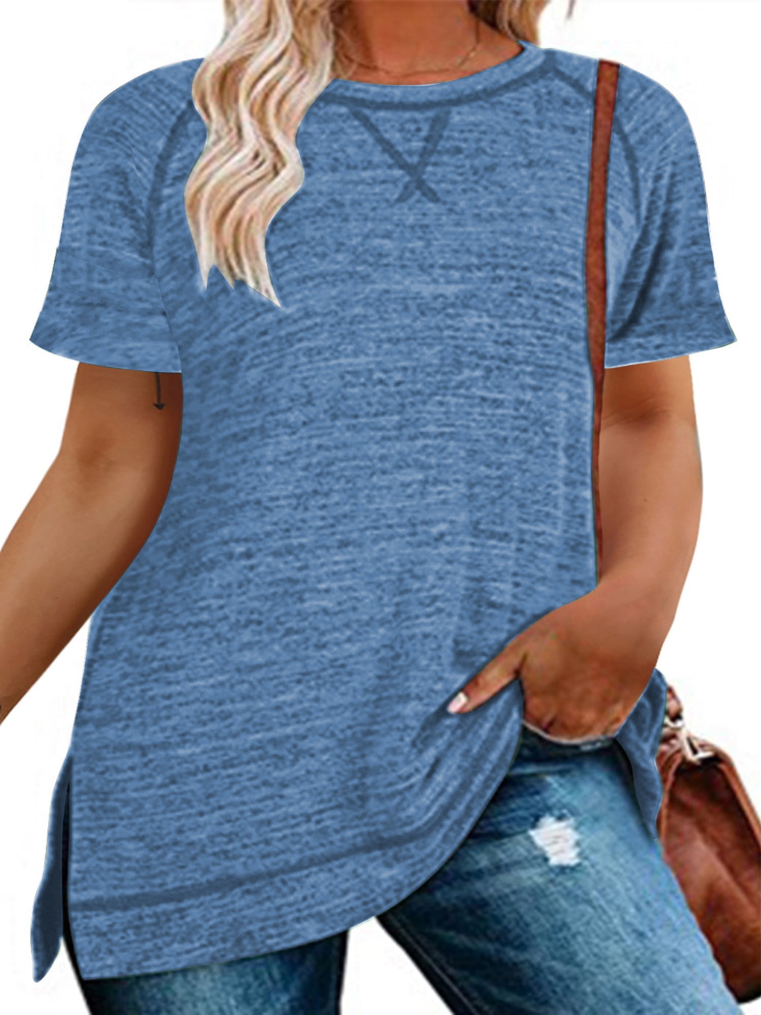 Celeste Springtime Full Size Loose Fit Tunic Top main image 1