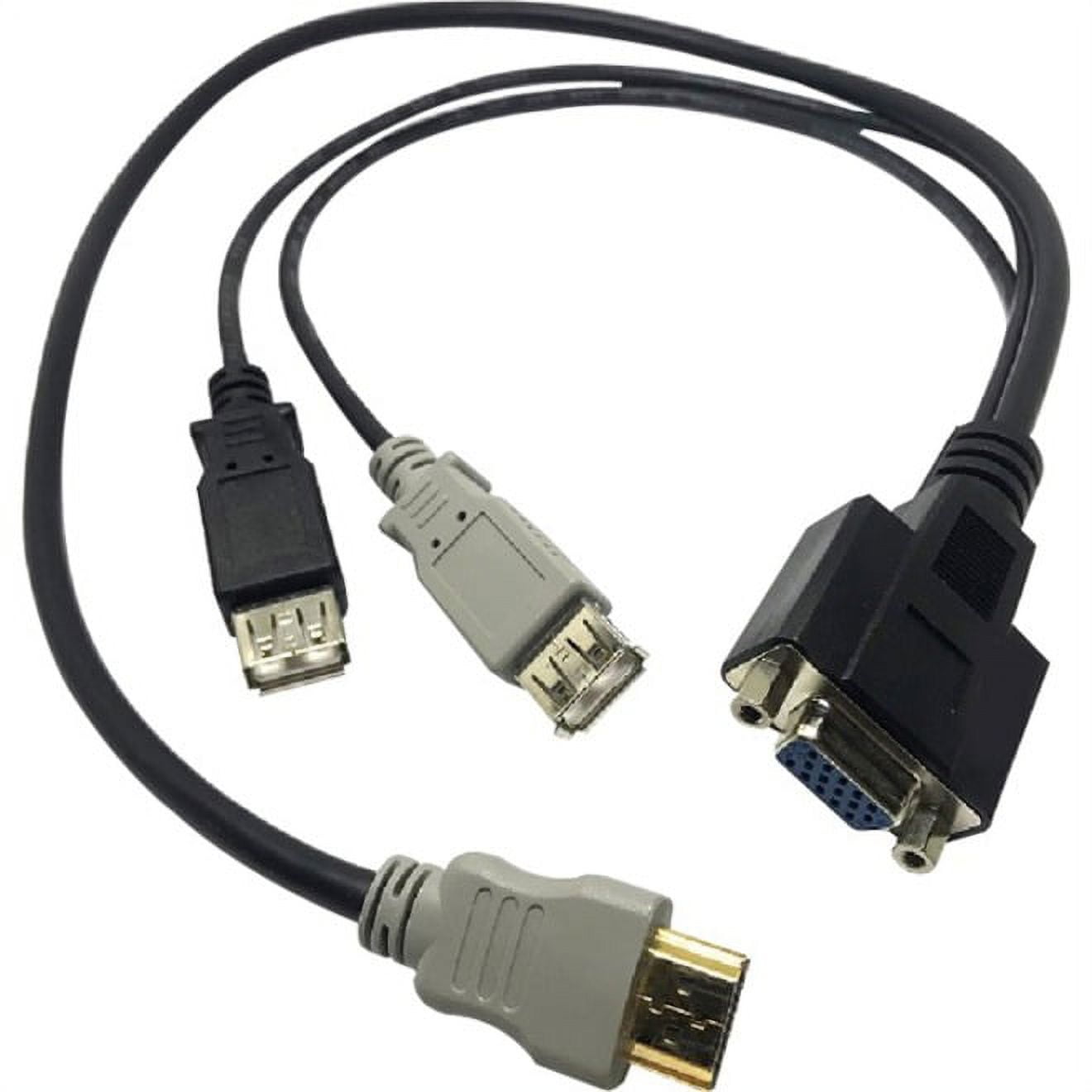 LANTRONIX Local To Spider Duo Cable Usb Input Standard 21.6In, 500196