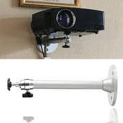 LANTWOO 8.5 Universal Projector Wall Ceiling Mount Hanger, LCD/DLP Video Projection Mount Bracket Swivels & Tilts for Mini Projector Gray