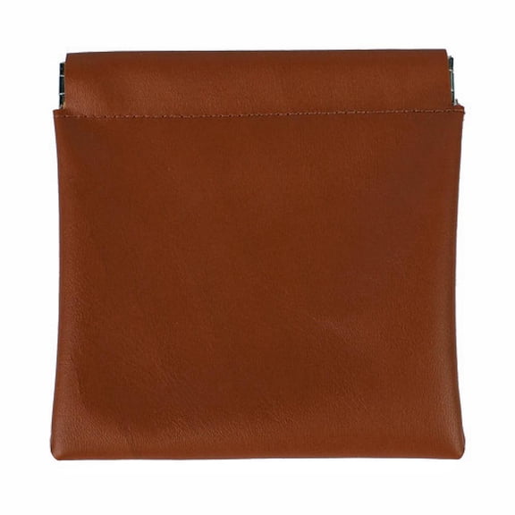 LANTWOO PU Leather Slim Engagement Wedding Ring Pouch Leather Jewelry Pouch Christmas, Wedding Party Favor Gift Bag (3.94" x 3.94"/10 x 10 cm)