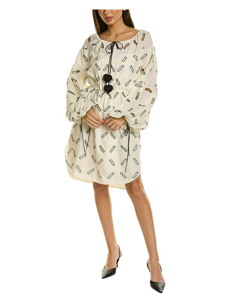 LANVIN womens Drawstring Waist Shift Dress, 40 - Walmart.com