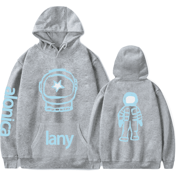 LANY Graphics Print Merch Hoodies - Unisex Long Sleeve Cotton Pullover, Trendy Casual Streetwear Hooded for Men Women,L,2