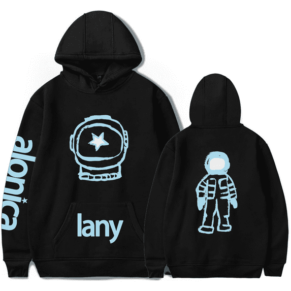 LANY Graphics Print Merch Hoodies - Unisex Long Sleeve Cotton Pullover, Trendy Casual Streetwear Hooded for Men Women,XXS,1