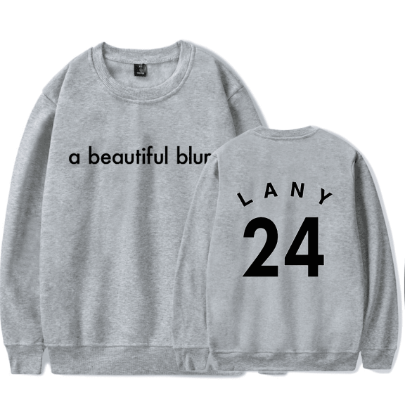 LANY Merch Crewneck A Beautiful Blur Album 24 Sweatshirt Hoodie Long Sleeve Sweatshirt Men Women