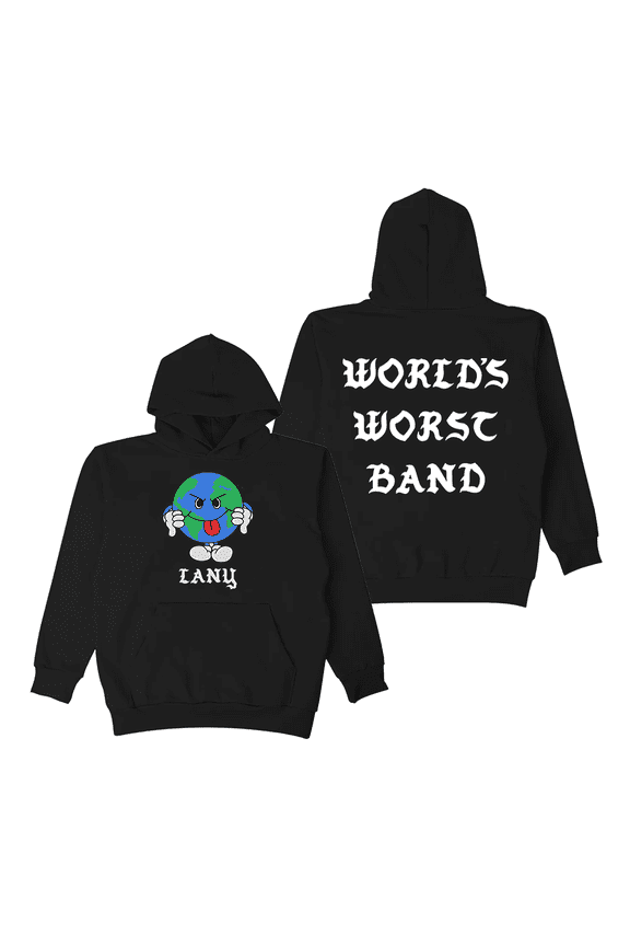 LANY Merch Earth Printed Hoodies Men Women Long Sleeve Pullover