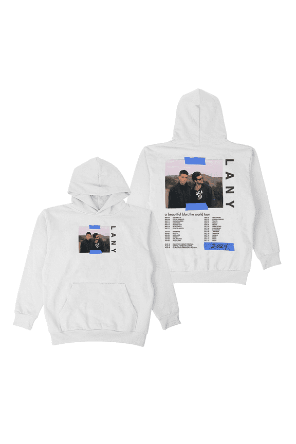 LANY Merch Hoodie A Beautiful Blur World Tour Hoodies Women Men Long Sleeve Pullover