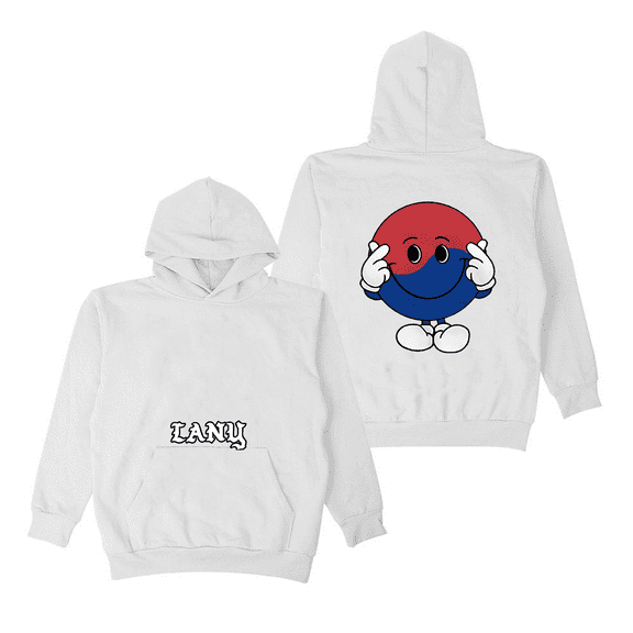LANY Merch Hoodie Finger Heart Cute Logo Hoodies Unisex Sweatshirt Long Sleeve Pullover