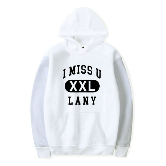 LANY Merch Hoodie I Miss You XXL LANY Merch Long Sleeves Sweatshirt Hoodies Print Unisex For Men Women Streetwear Pullover