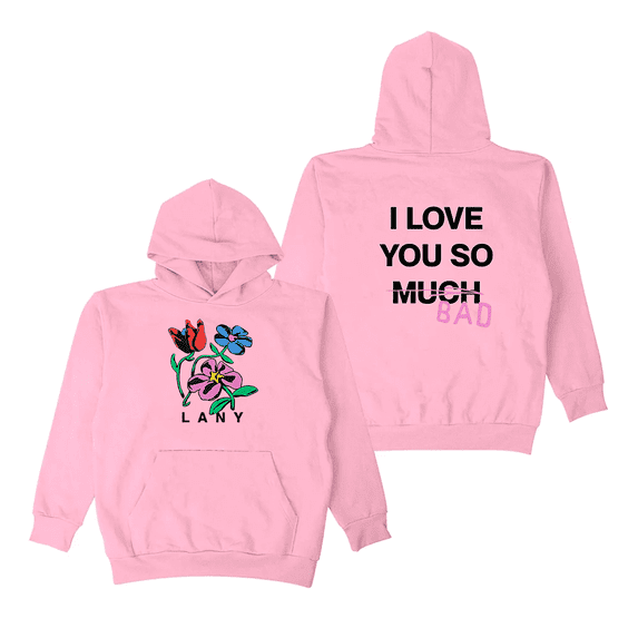 LANY Merch Hoodie ILYSB I Love You So Bad Sweatshirt Hoodies Long Sleeve Sweatshirt Men Women Pullover