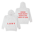 thumbnail image 1 of LANY Merch Hoodie Lyric Printed Men Women Sweatshirt Long Sleeve Pullover Streetwear, 1 of 5