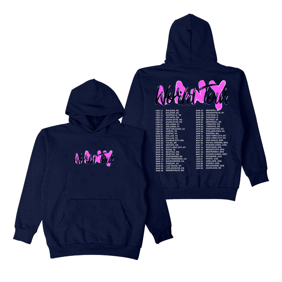 LANY Merch Hoodie New World Tour Hoodies Unisex Long Sleeve Pullover Streetwear