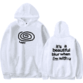 thumbnail image 1 of LANY Merch Hoodie Swirl a Beautiful Blur Sweatshirt Tracklist Long Sleeve Men Women Pullover Streetwear, 1 of 4