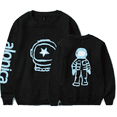 thumbnail image 1 of LANY Merch Long Sleeves Sweatshirt Cartoon Astronaut Crewneck Merch Hoodie Popular Graphics Print Unisex For Men Women Streetwears, 1 of 2