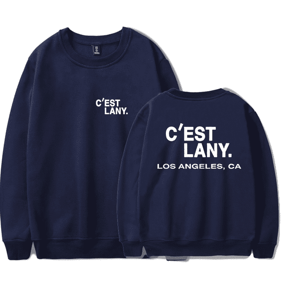 LANY Merch Sweatshirt C'est Lany Sweatshirts Long Sleeve Crewneck Women Men Hoodie