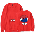 thumbnail image 1 of LANY Merch Sweatshirt Finger Cross Long Sleeve Crewneck Women Men Hoodie, 1 of 2