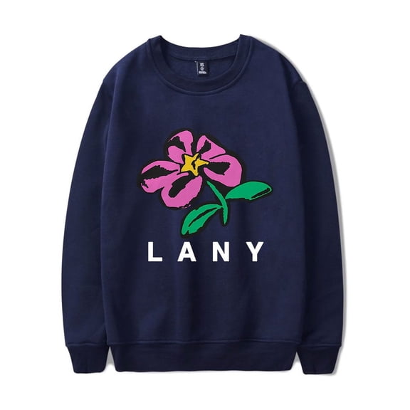 LANY Merch Sweatshirt ILYSB Flowers Long Sleeve Hoodies Streetwear Men Women Crewneck