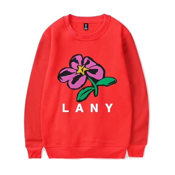 LANY Merch Sweatshirt ILYSB Flowers Long Sleeve Hoodies Streetwear Men Women Crewneck