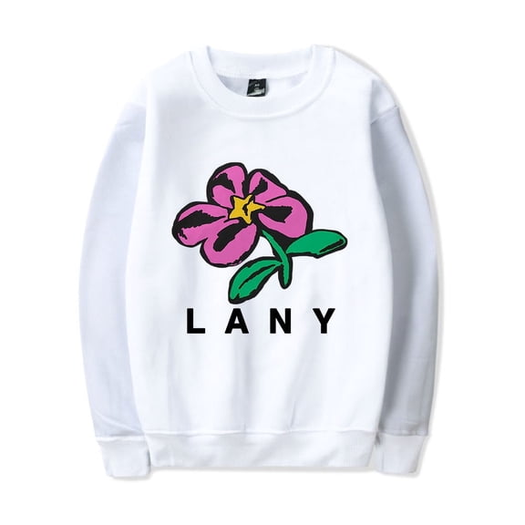 LANY Merch Sweatshirt ILYSB Flowers Long Sleeve Hoodies Streetwear Men Women Crewneck