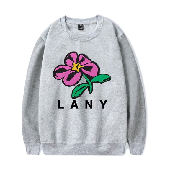 LANY Merch Sweatshirt ILYSB Flowers Long Sleeve Hoodies Streetwear Men Women Crewneck