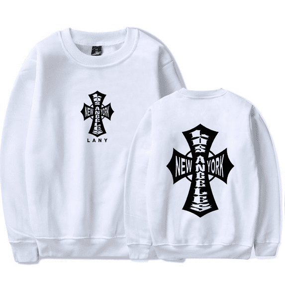 LANY Merch Sweatshirt New York Long Sleeve Crewneck Women Men Hoodie