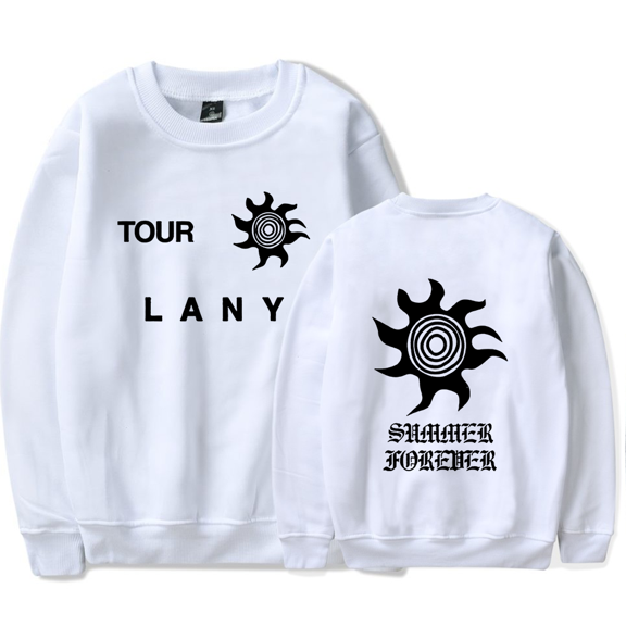 LANY Merch Sweatshirt Summer Forever Tour Long Sleeve Crewneck Women Men Hoodie