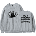 thumbnail image 1 of LANY Merch Sweatshirt Swirl a Beautiful Blur Sweatshirts Crewneck Long Sleeve Men Women Streetwear, 1 of 3