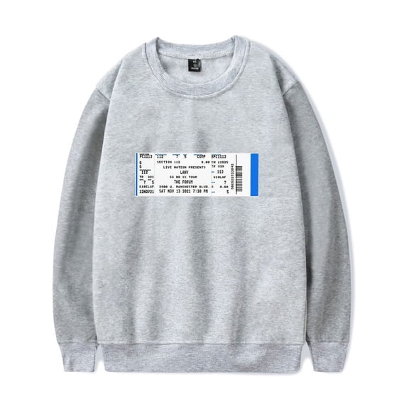 LANY Merch Sweatshirt live from The Forum Long Sleeve Hoodies Streetwear Men Women Crewneck