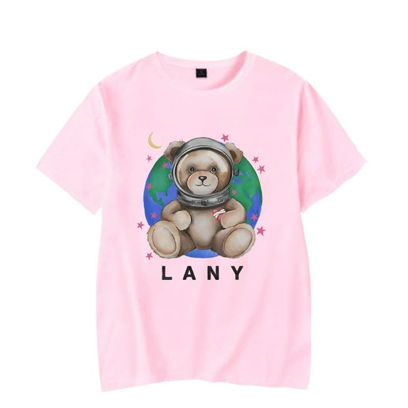 LANY Merch T-Shirt Astro Bear Crewneck Tee Short Sleeve Men Women T Shirts Streetwear