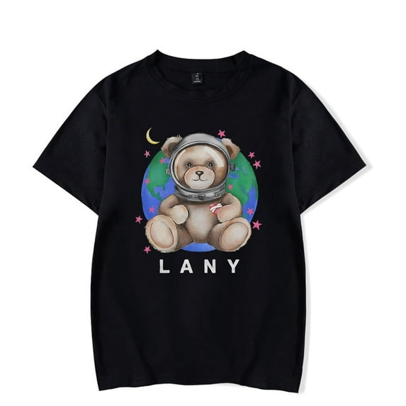 LANY Merch T-Shirt Astro Bear Crewneck Tee Short Sleeve Men Women T Shirts Streetwear