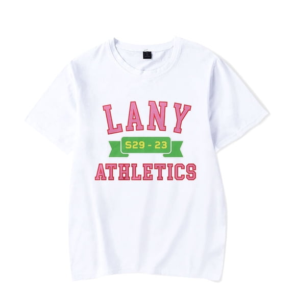 LANY Merch T-Shirt Athletics Logo T Shirts Short Sleeve Top Tees Men Women