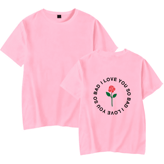 LANY Merch T-Shirt I Love You So Bad Crewneck Merch T Shirts Popular Graphics Print Unisex For Men Women Streetwear Top Tee