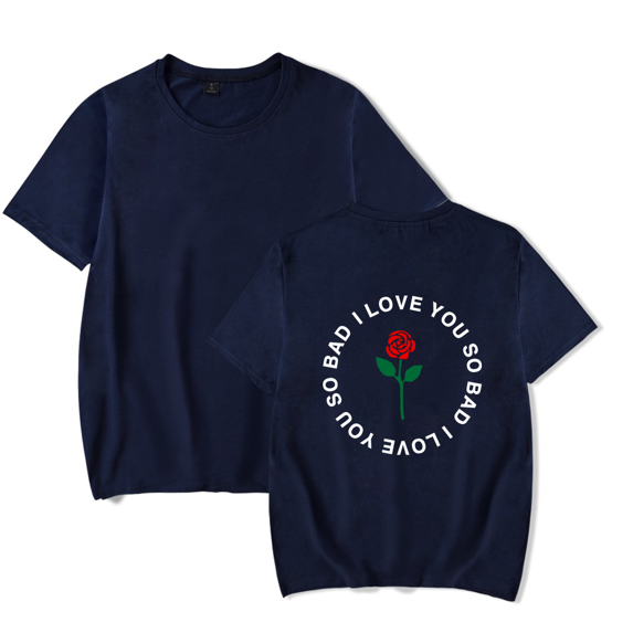 LANY Merch T-Shirt I Love You So Bad Crewneck Merch T Shirts Popular Graphics Print Unisex For Men Women Streetwear Top Tee
