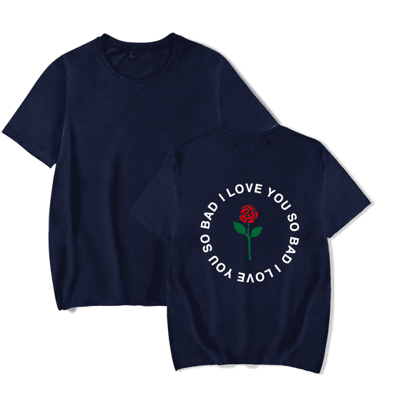 LANY Merch T-Shirt I Love You So Bad Crewneck Merch T Shirts Popular Graphics Print Unisex For Men Women Streetwear Top Tee
