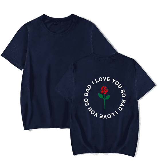 LANY Merch T-Shirt I Love You So Bad Crewneck Merch T Shirts Popular Graphics Print Unisex For Men Women Streetwear Top Tee