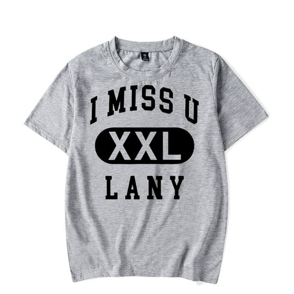 LANY Merch T-Shirt I Miss You XXL LANY Merch ShortSleeves T Shirts Print Unisex For Men Women Summer Top Tee