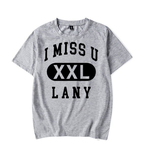 LANY Merch T-Shirt I Miss You XXL LANY Merch ShortSleeves T Shirts Print Unisex For Men Women Summer Top Tee