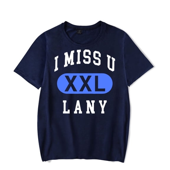 LANY Merch T-Shirt I Miss You XXL LANY Merch ShortSleeves T Shirts Print Unisex For Men Women Summer Top Tee