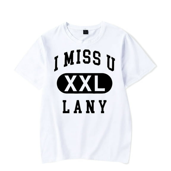 LANY Merch T-Shirt I Miss You XXL LANY Merch ShortSleeves T Shirts Print Unisex For Men Women Summer Top Tee