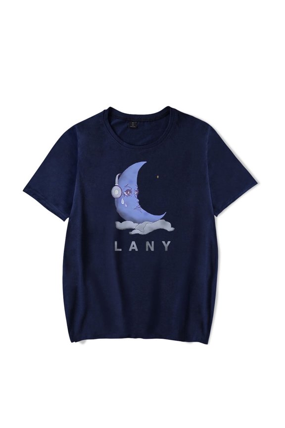 LANY Merch T-Shirt Moon Logo Printed T Shirts Short Sleeve Top Tees Men Women